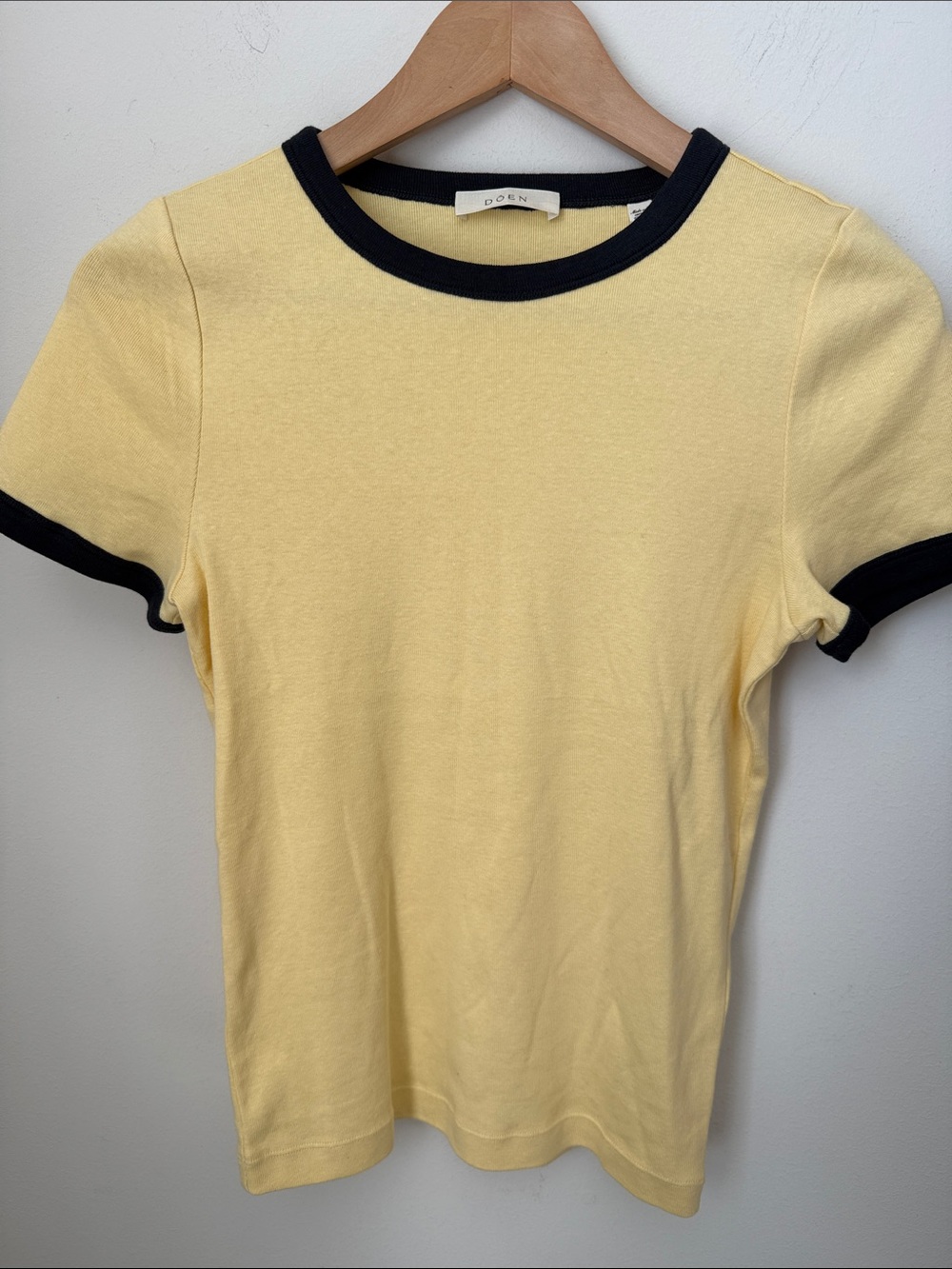 Doen Vivi Tee in Wild Honeysuckle Size M - Picture 3 of 14